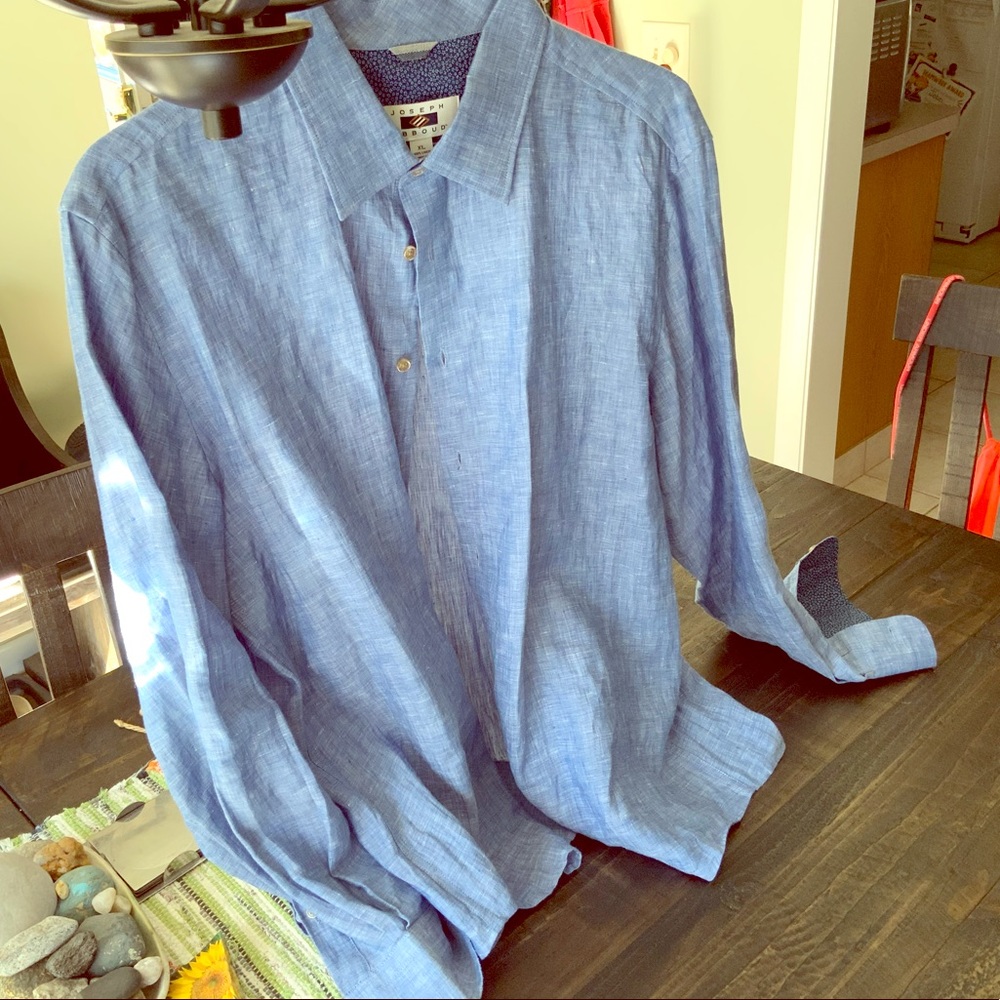 Joseph Abboud linen buttondown shirt